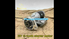 12V 15tanden graafmachine motor startmotor assemblage #mechanic #graafmachine reserveonderdelen #kubotatractor