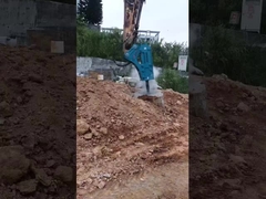 Werkplaats van de hydraulische breaker