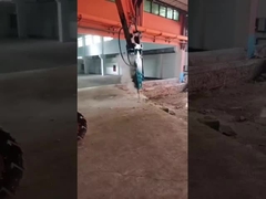 Plaats van werking van de hydraulische breaker